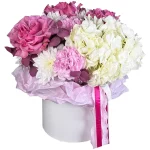 Цветы в коробке Олимп