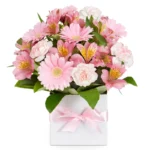 Цветы в коробке Радостные вести